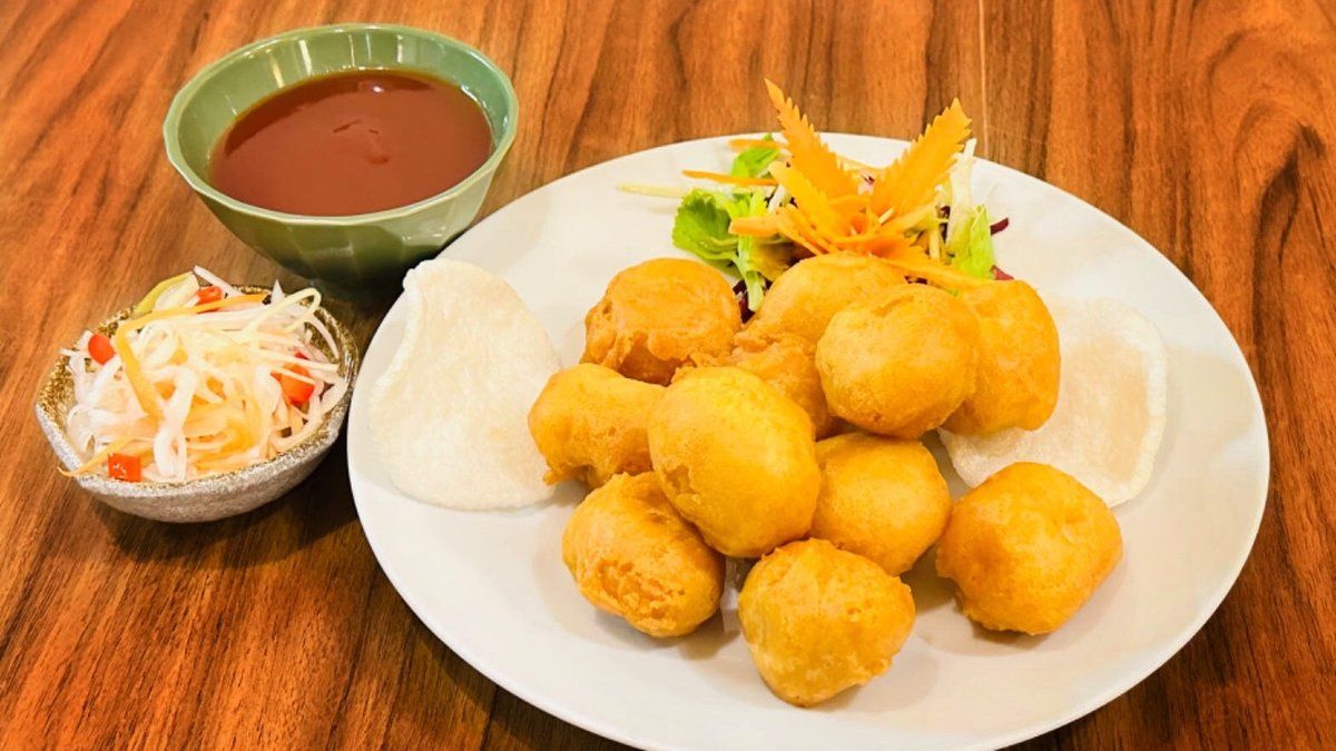 Friteerattu kana