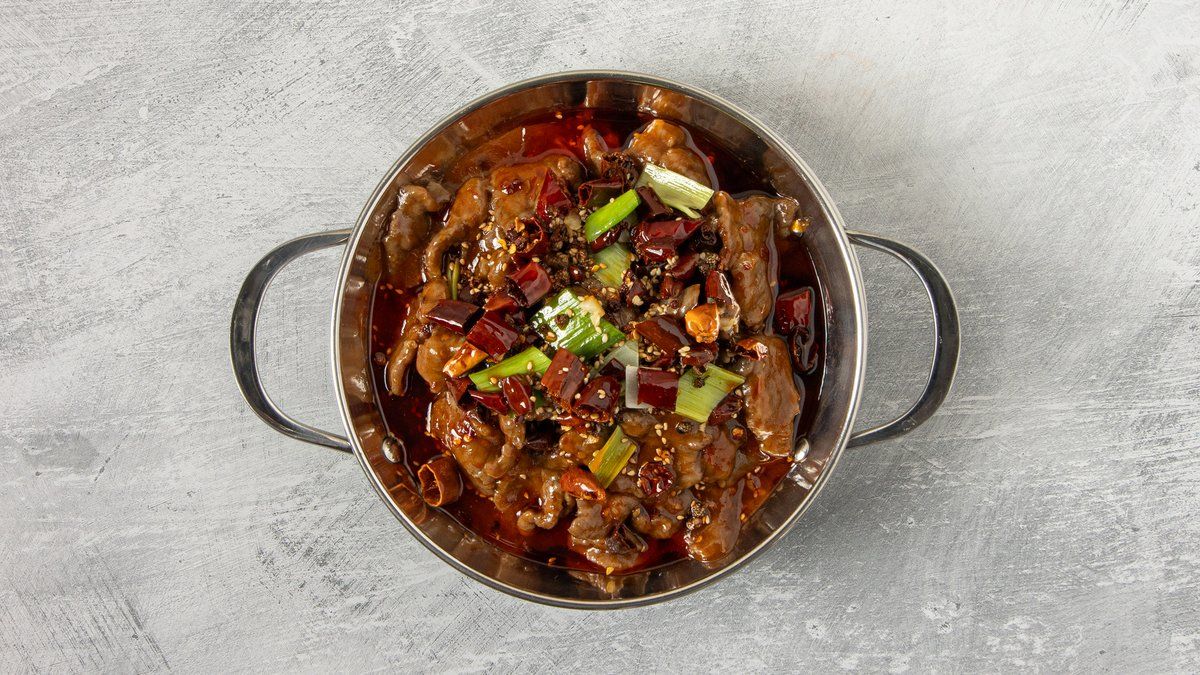 Sichuanilainen keitetty naudanliha 🌶️🌶️