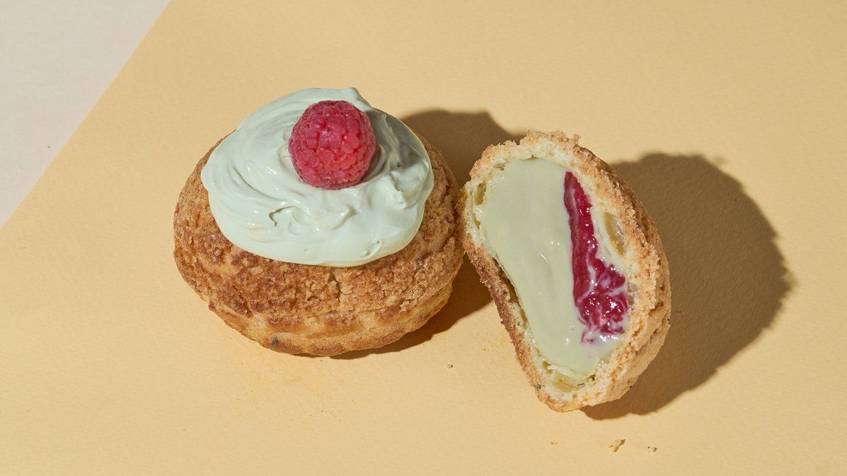 Matcha Raspberry