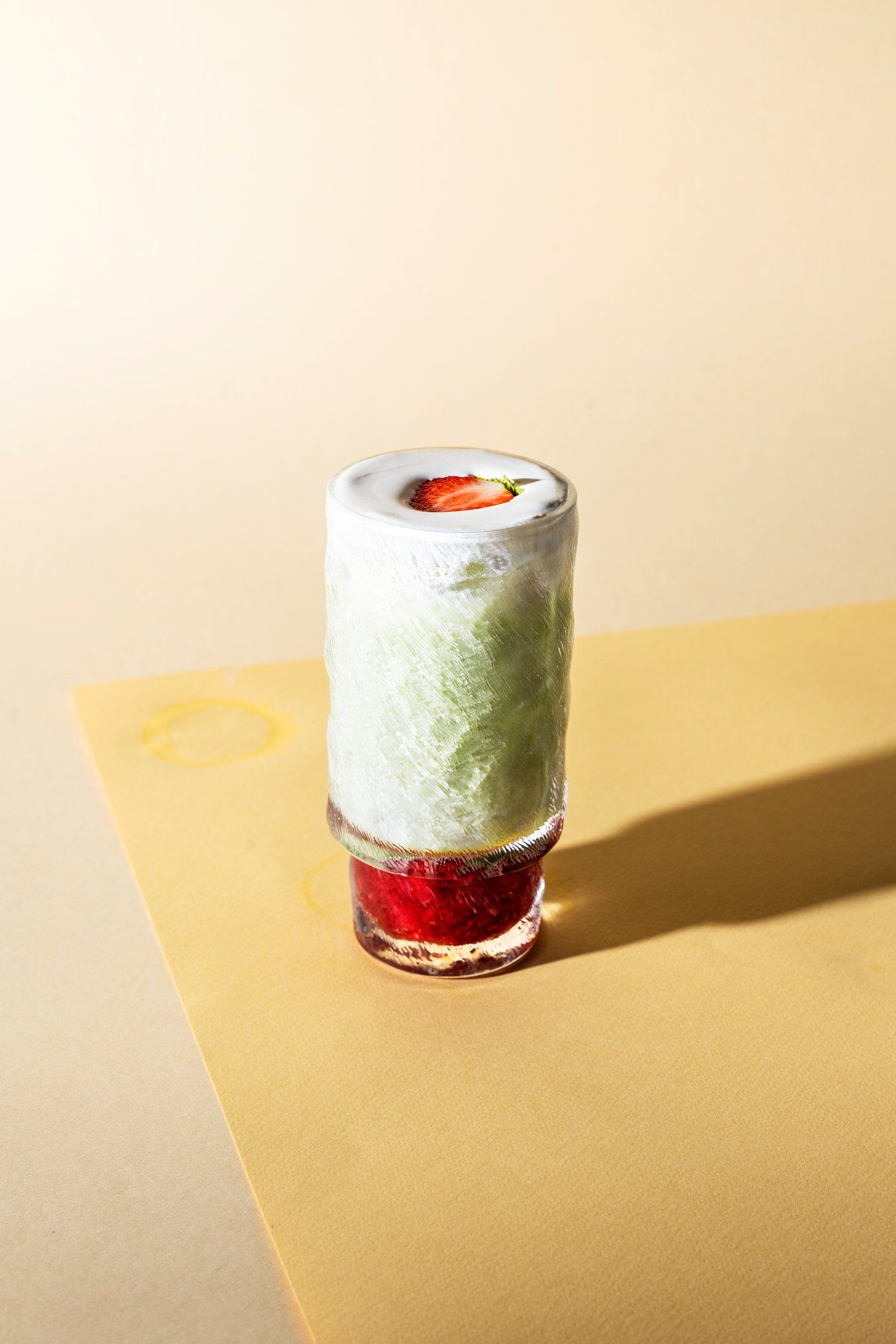 Strawberry Matcha Latte