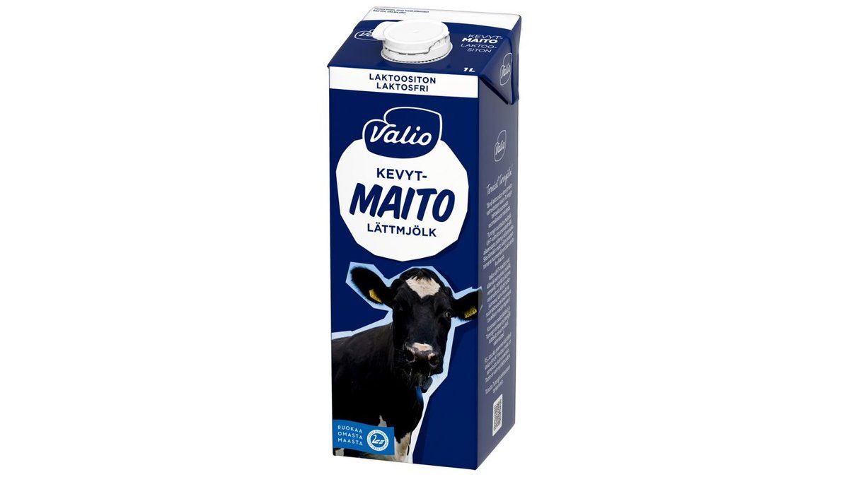 Valio kevytmaito 1l HYLA® UHT