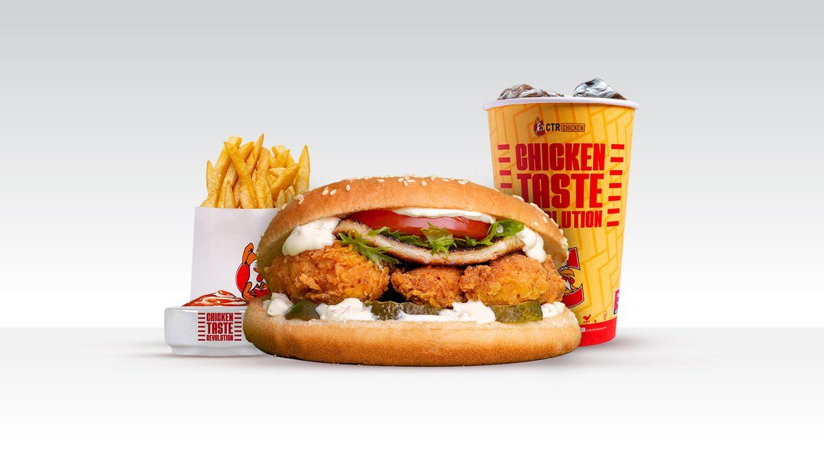 Halloumi Kana Burger ateria