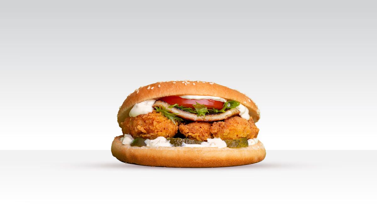 Halloumijuusto-kana Burger