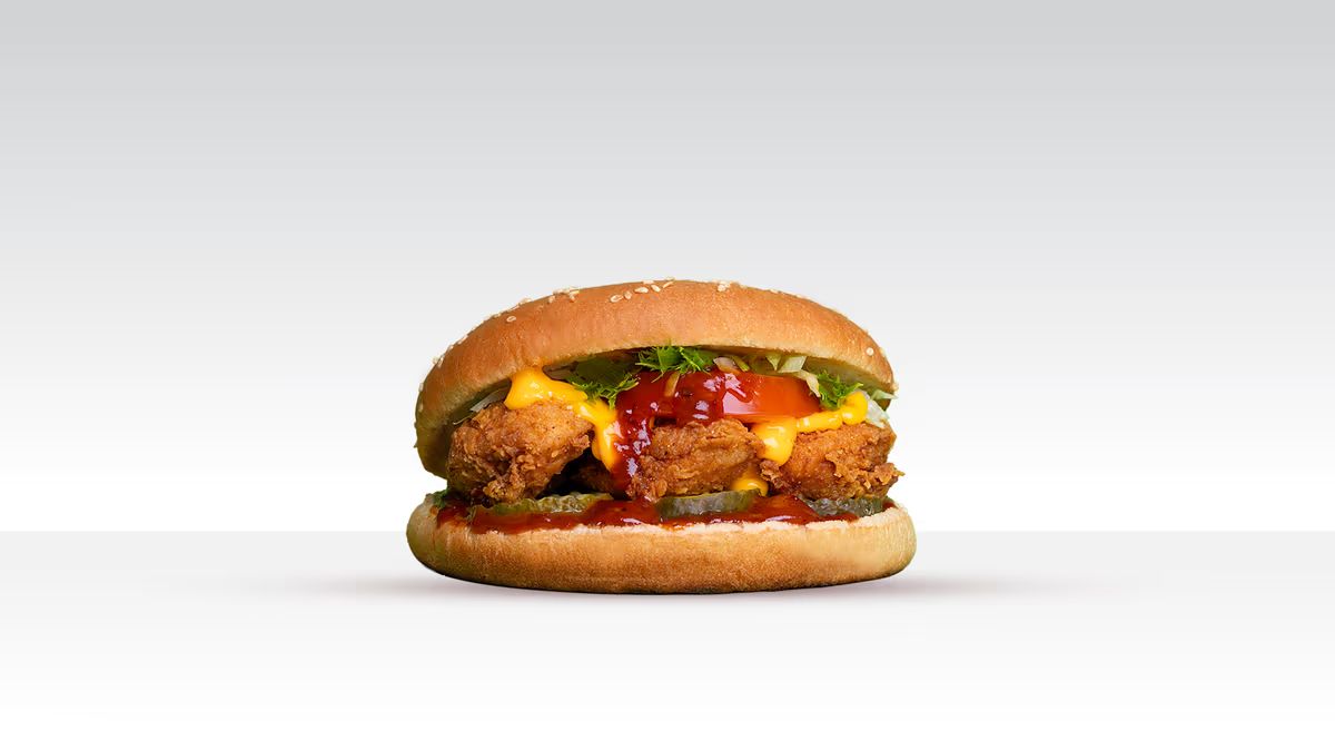 Tulinen Kana Burger