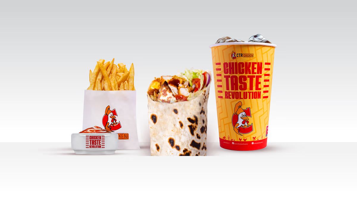 Halloumijuusto-kana Wrap ateria