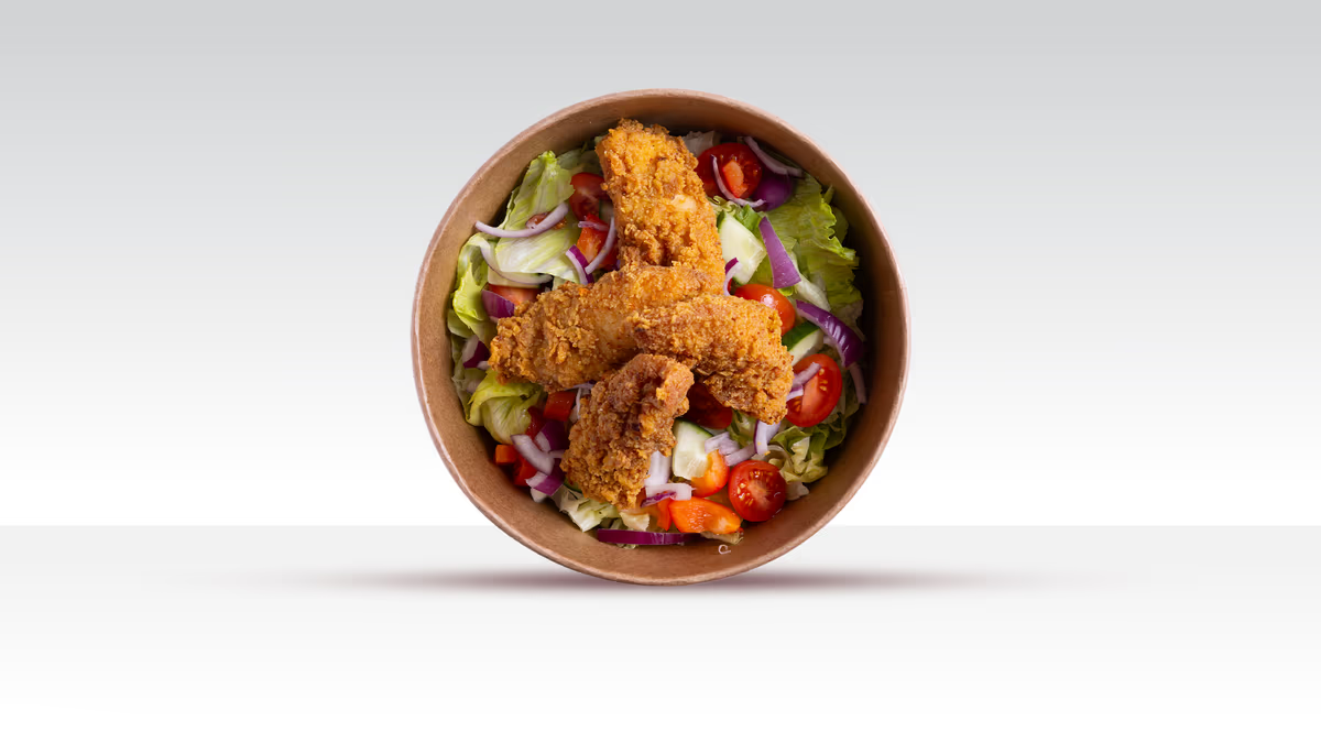 Fried Chicken Salaatti