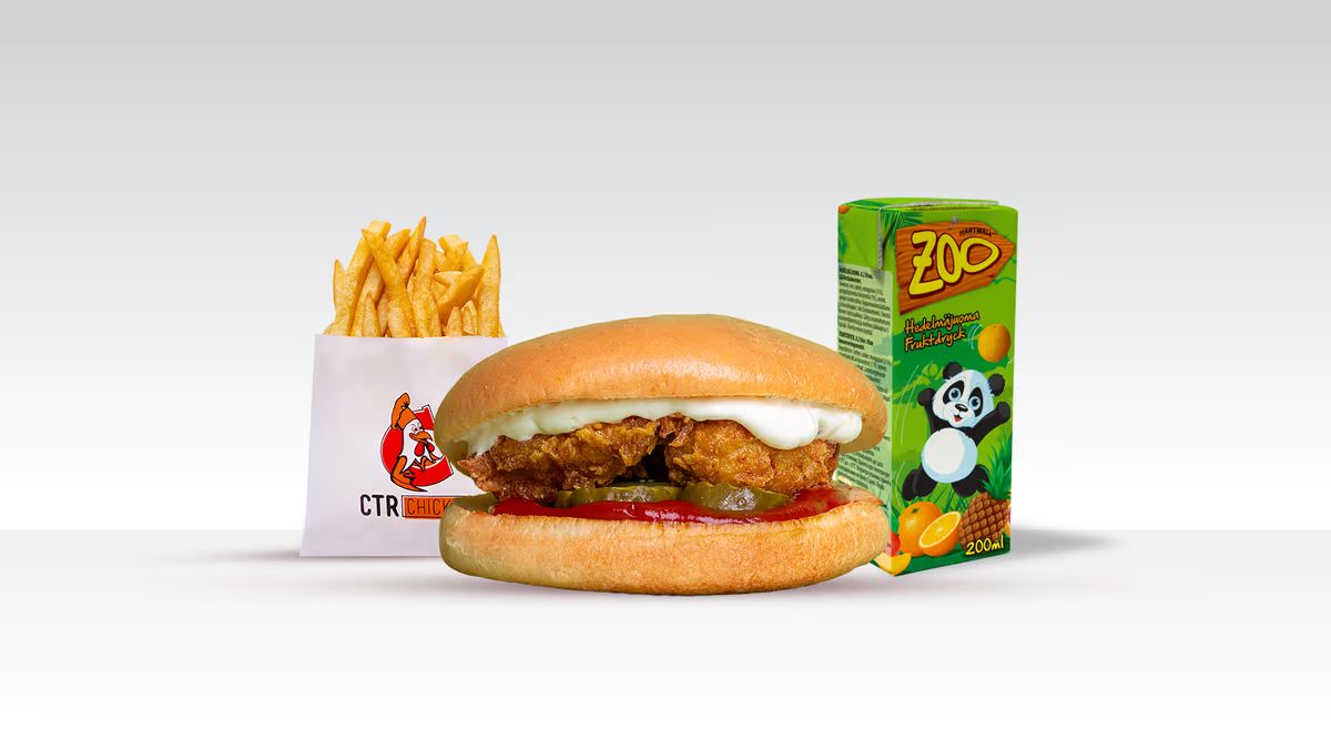 Lasten Kana Burger-ateria