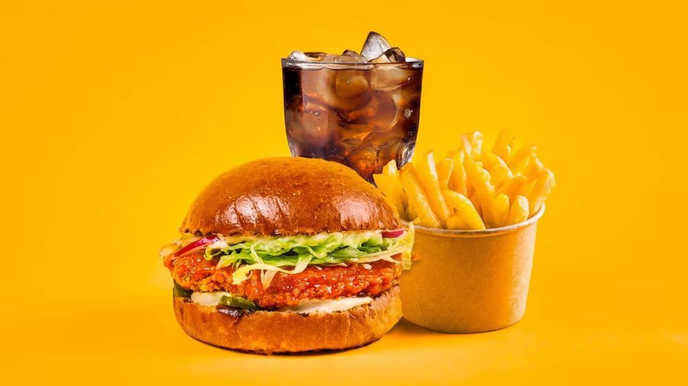 CHKN Korean Burger Meal