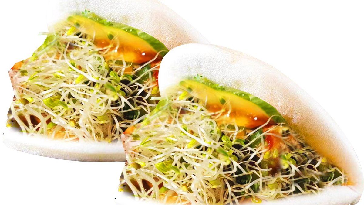 Crazy Bing Fried Tofu 2kpl 肉夹馍豆腐