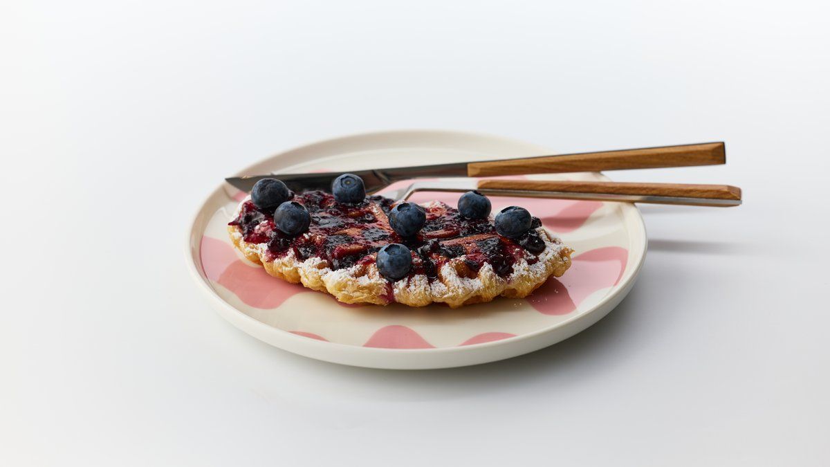 Blueberry Croffle (VE)