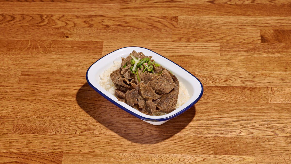 Naudanliha Lasten Döner Riisi