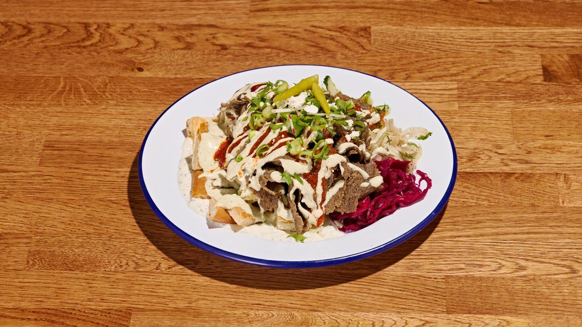 Naudanliha Iskender Döner