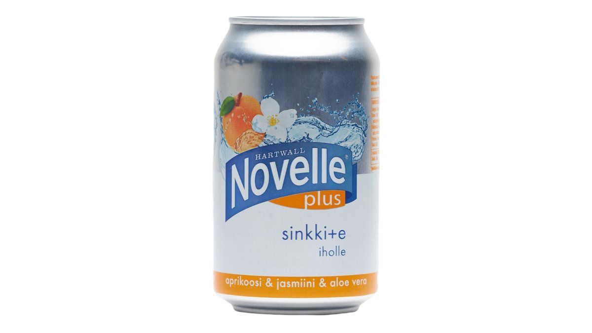Hartwall Novelle Plus Sinkki + E 0,33 l