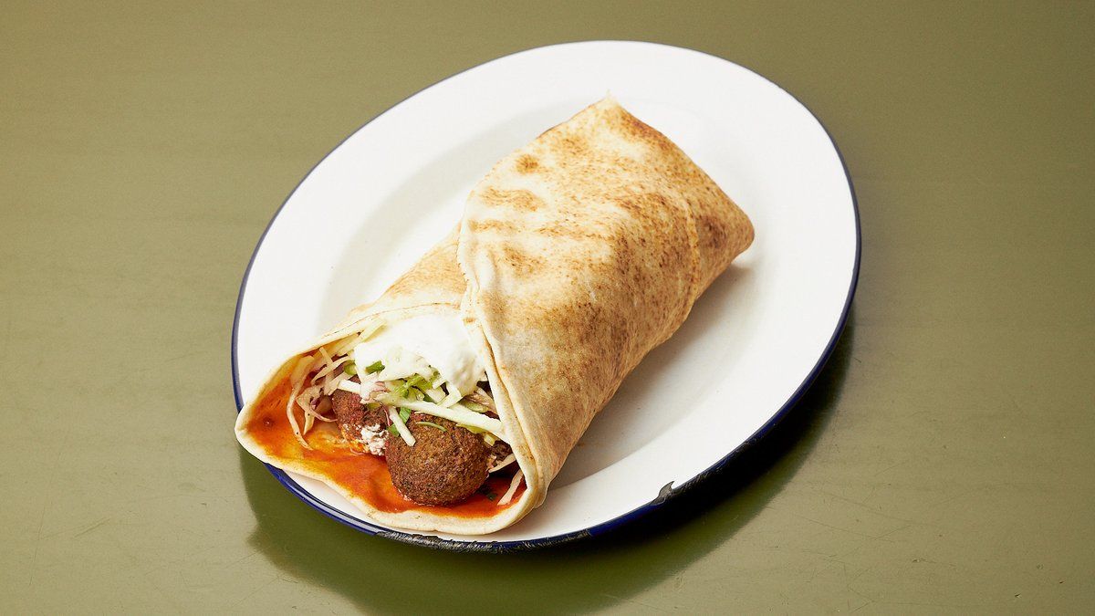 Falafel rullakebab