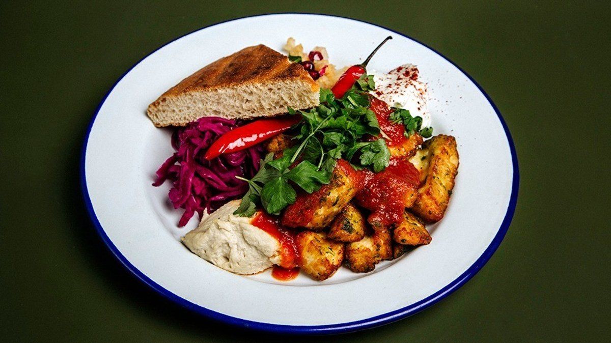 Falafel mezelautanen