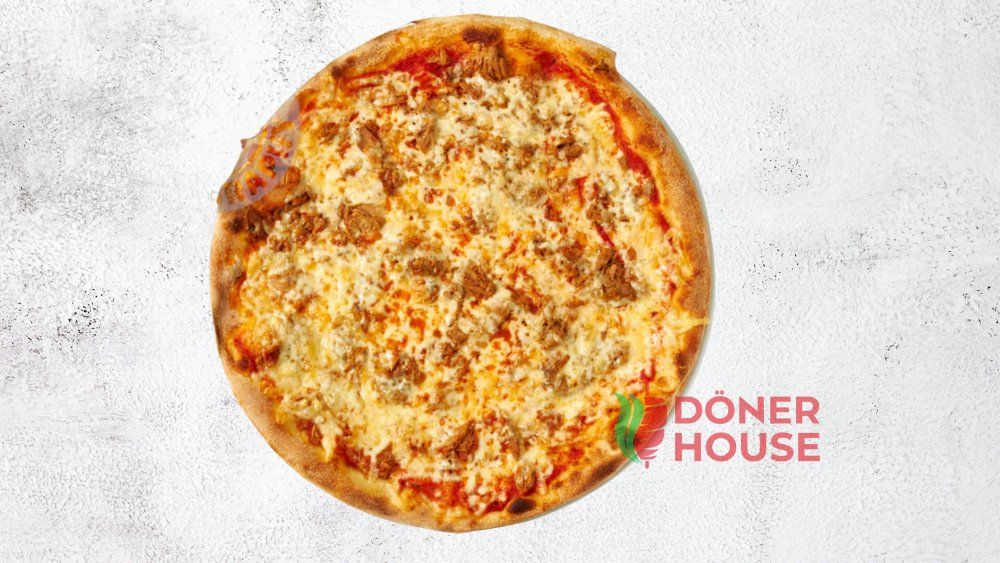 Tuna pizza