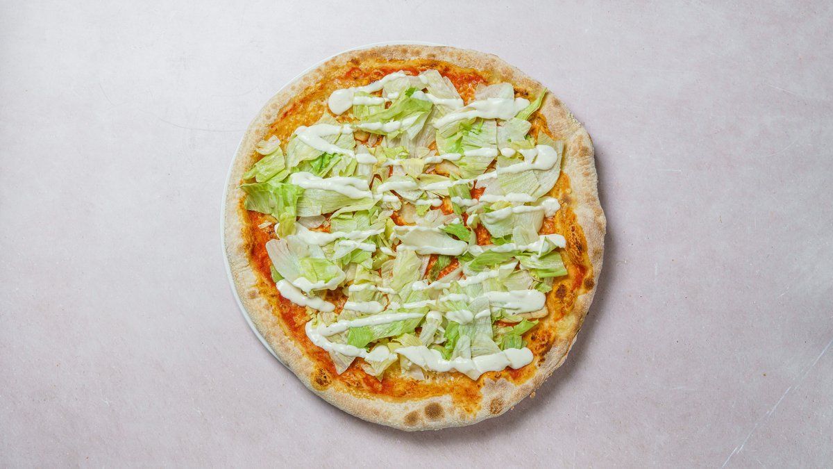 Kana salaattipizza