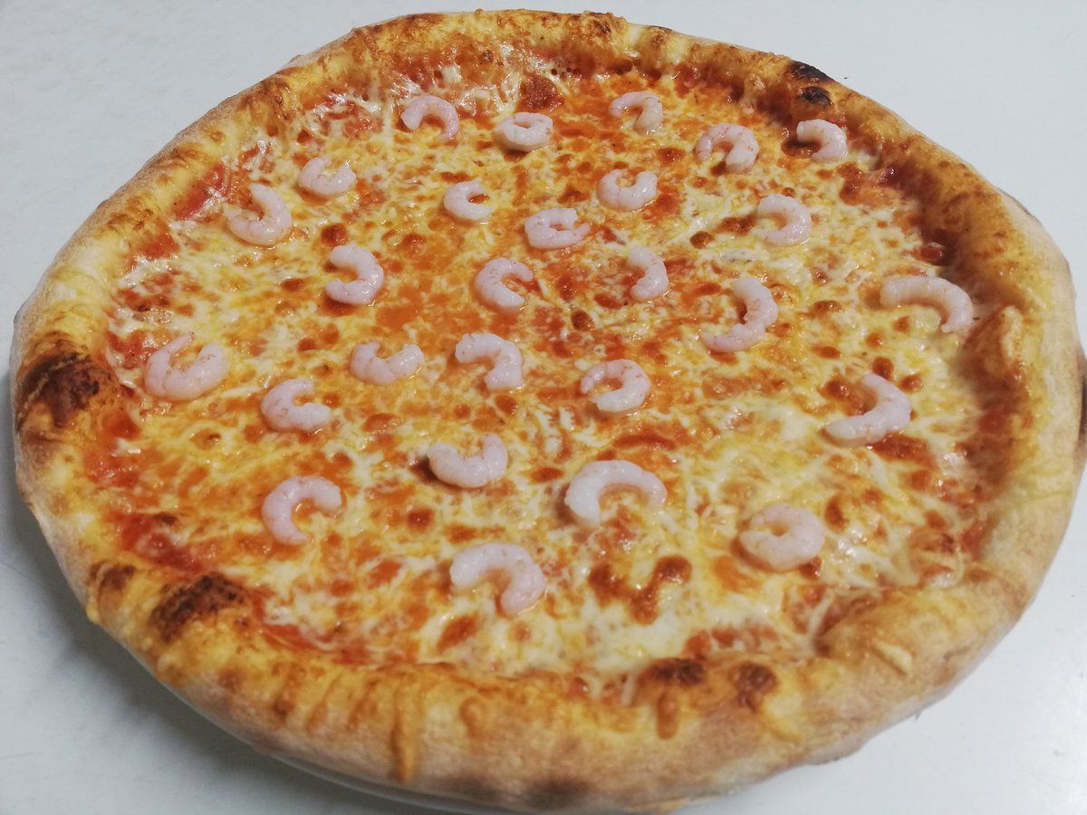 Gamretti perhepizza