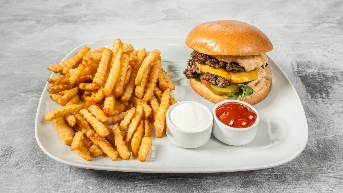Tuplajuustoburger