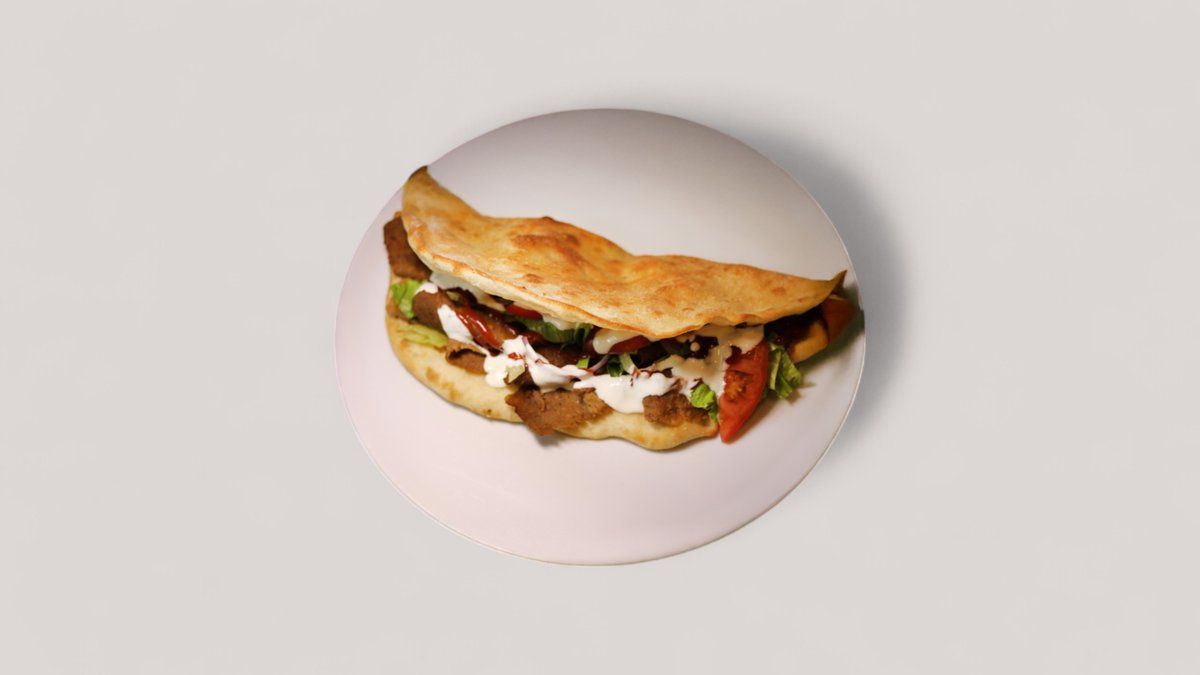 Panuozzo Kebab beef