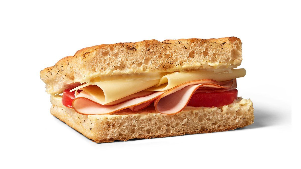 Focaccia kalkkuna & juusto
