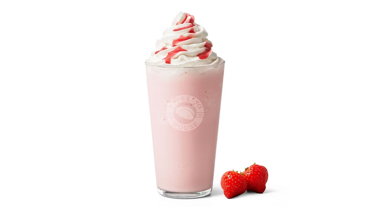 Vegan Frapino Strawberry Vanilla