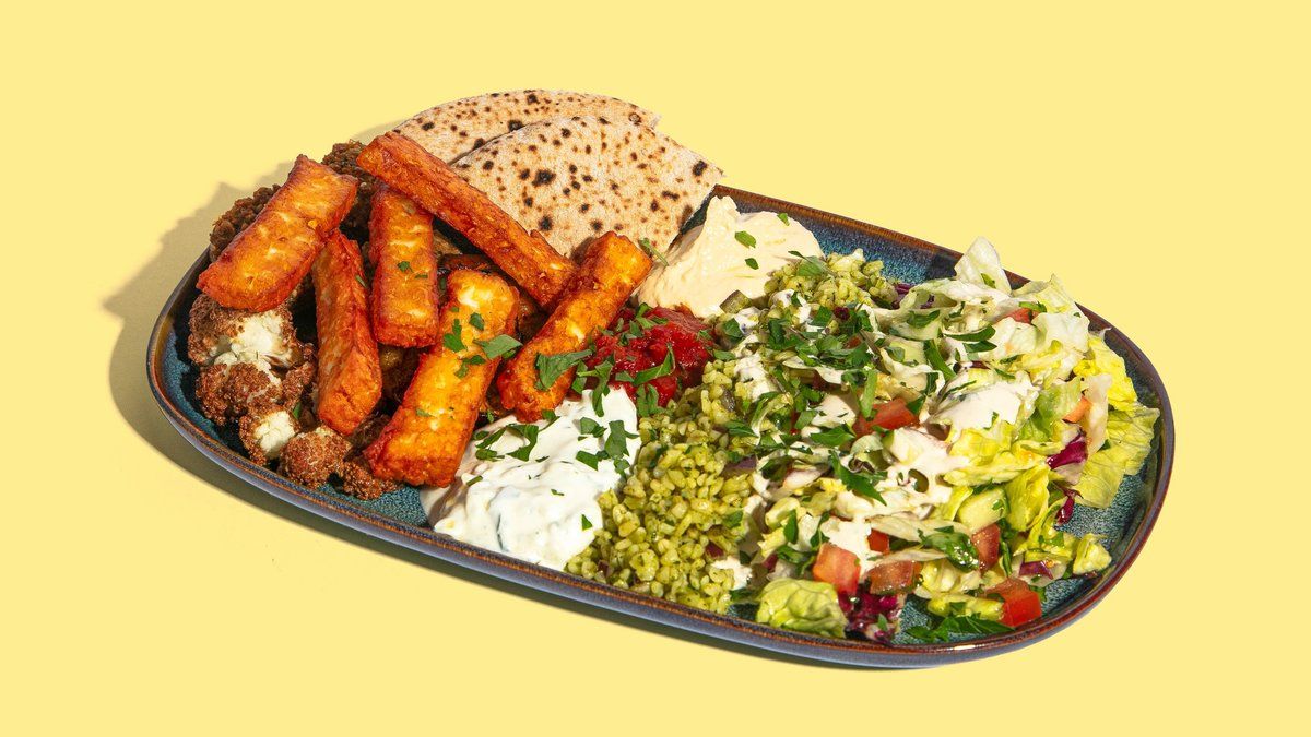 Halloumi Meze/Salaatti