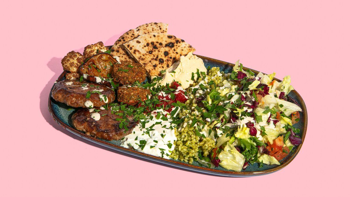 Spicy Lamb Meze/Salaatti