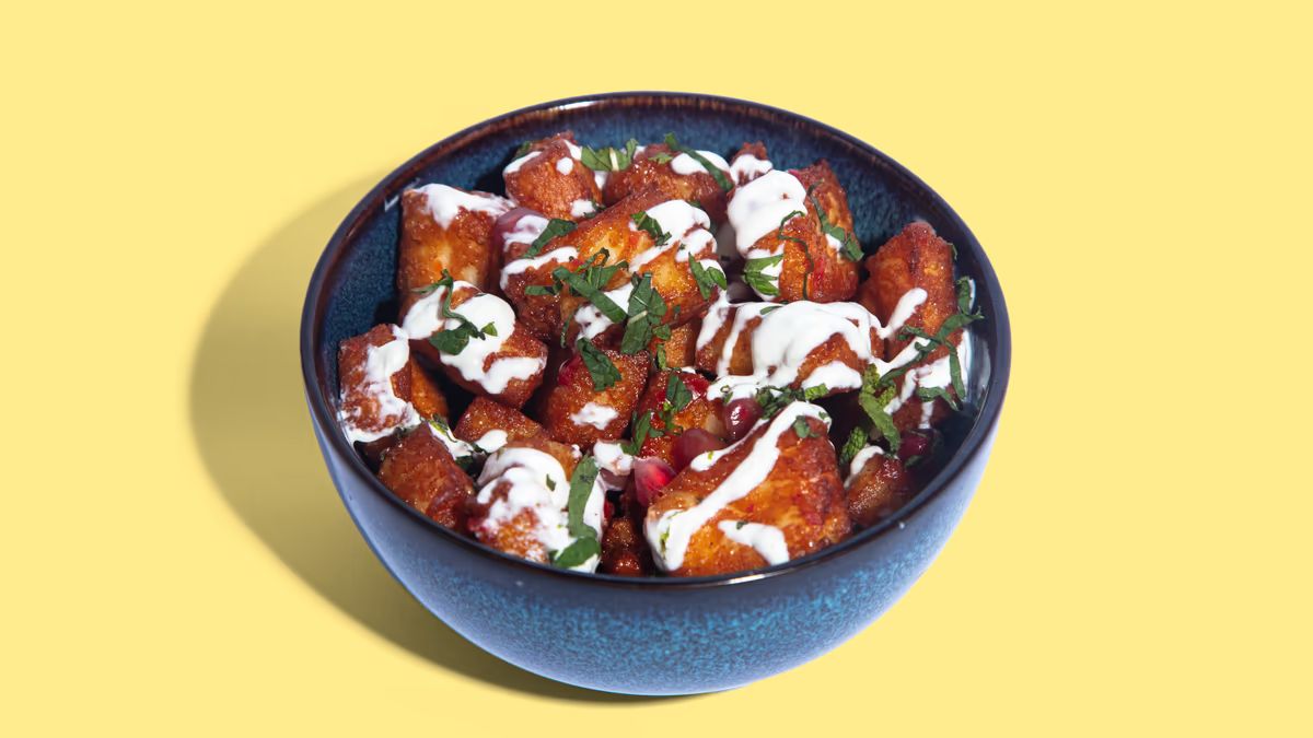 Halloumi Honey bites
