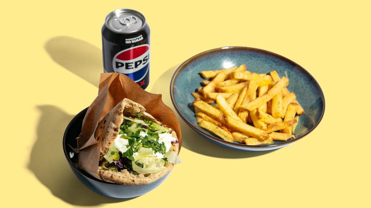 Falafel, Pesto & Vuohenjuusto Ateria