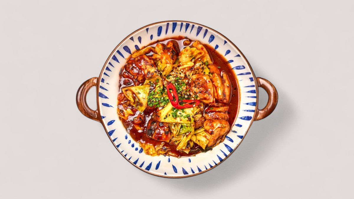 Dakgalbi - Korean spicy chicken