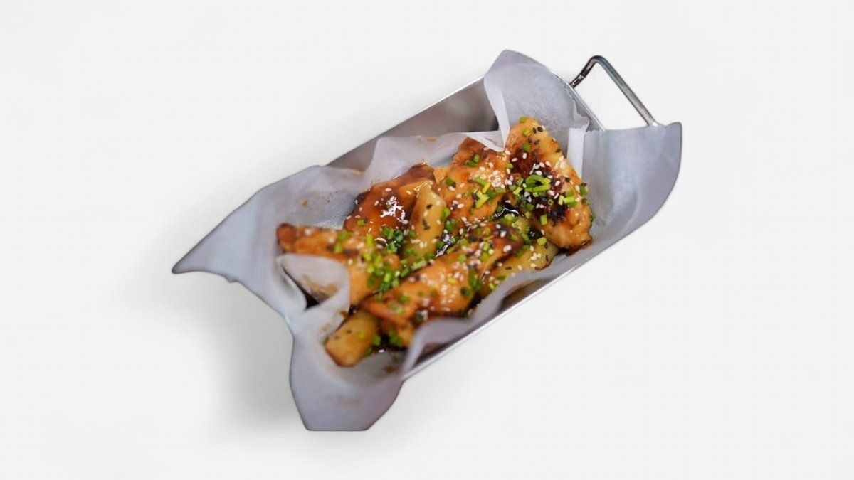 Chicken tteok cola