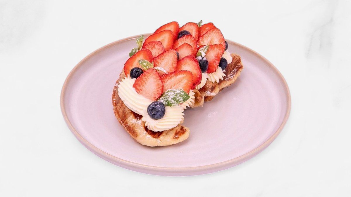Croiffle berries mix