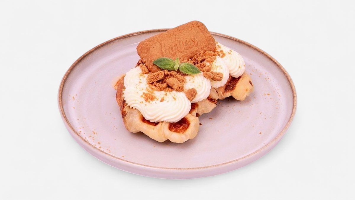 Croiffle biscoff