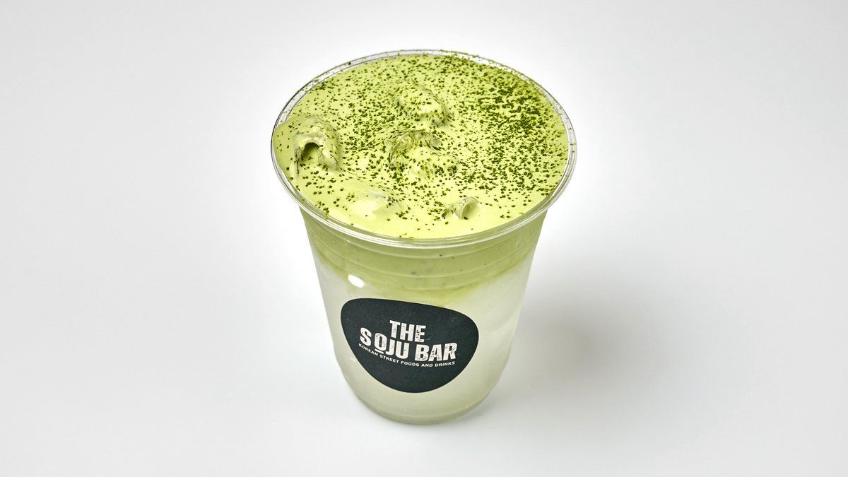 Cloudy Matcha coconut