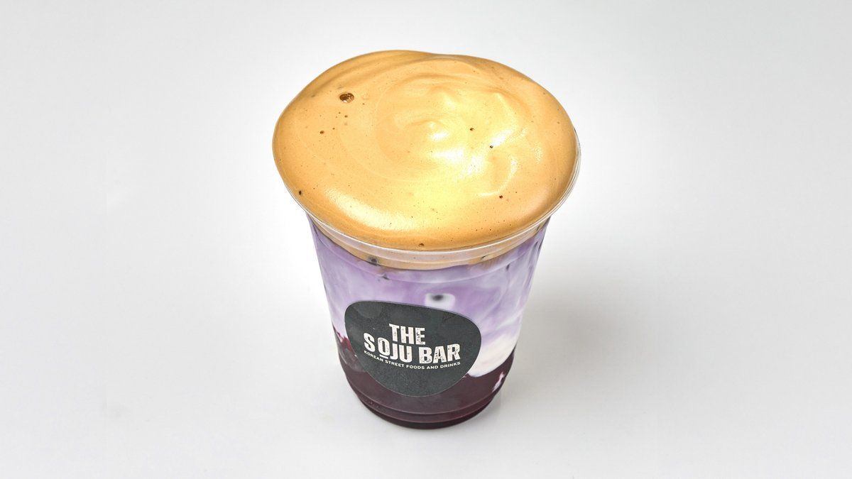 Ube Matcha Latte