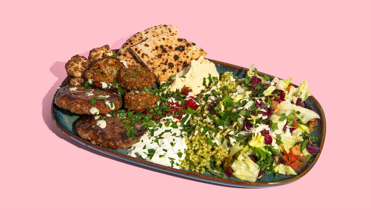 Spicy Lamb Meze/Salaatti Ateria