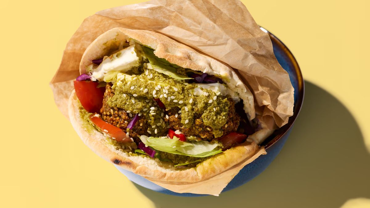 Falafel, Pesto & Vuohenjuusto