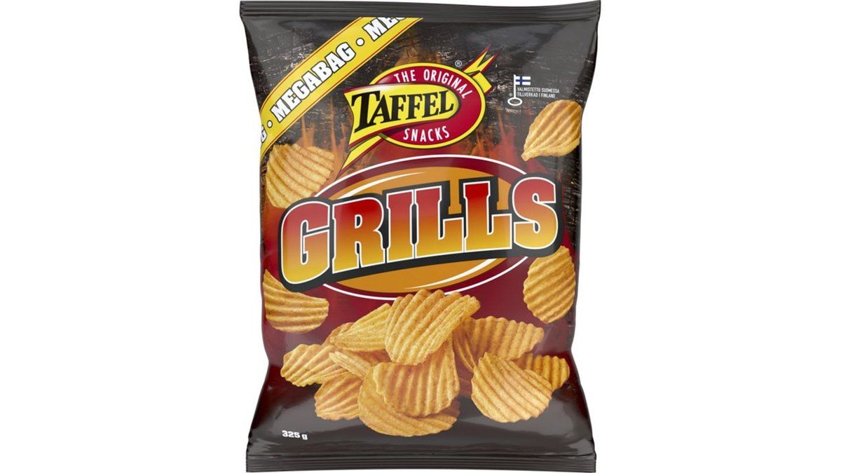 Taffel Grills grillimaustettu perunalastu 325g