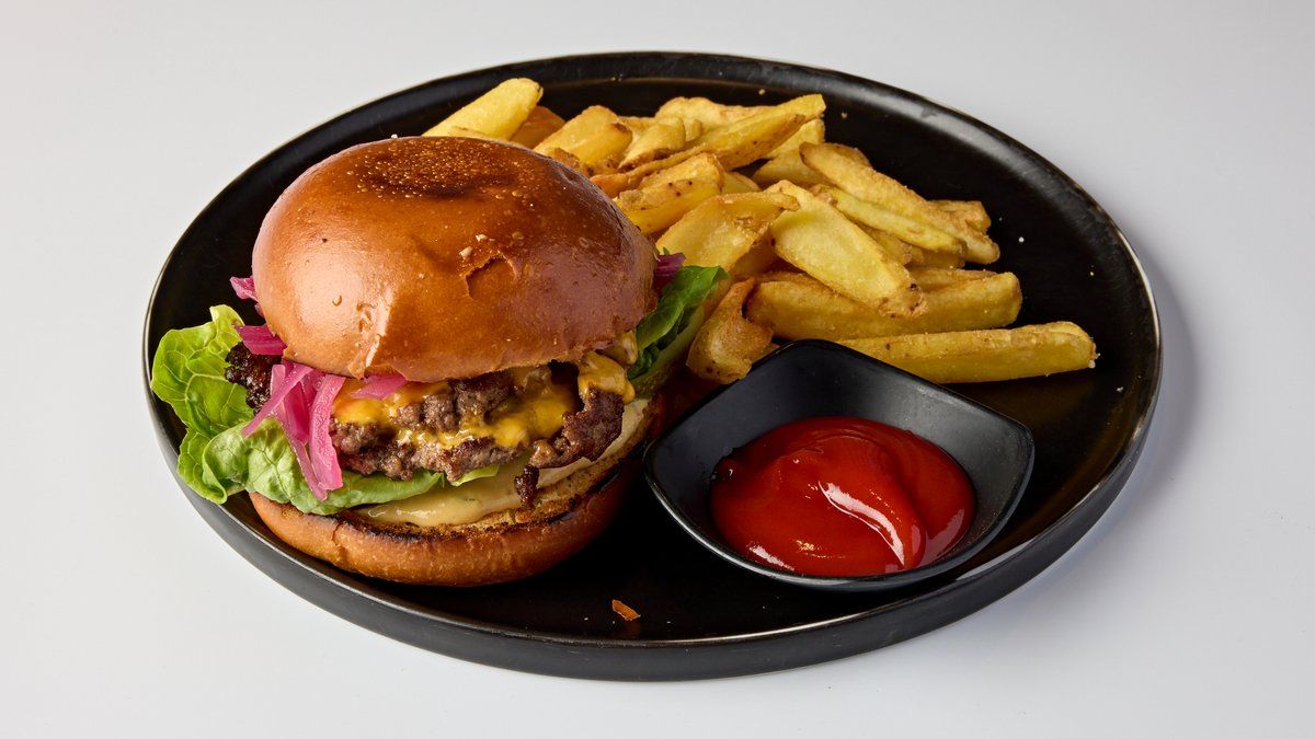 FAT DOUBLE SMASHBURGER