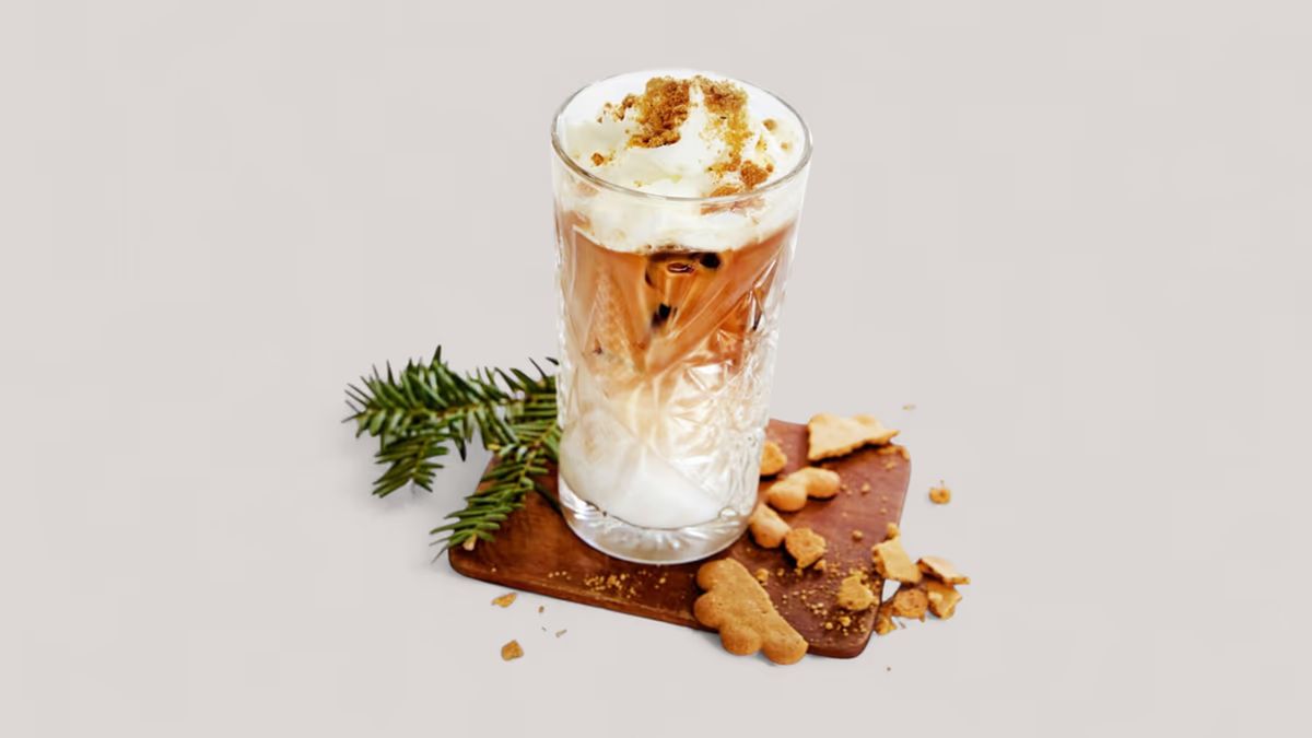 Piparkakkujäälatte