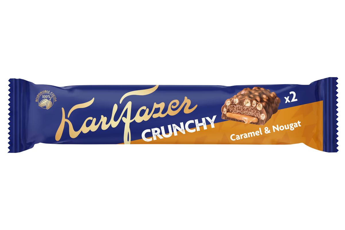 Karl Fazer Crunchy 55 g suklaapatukka