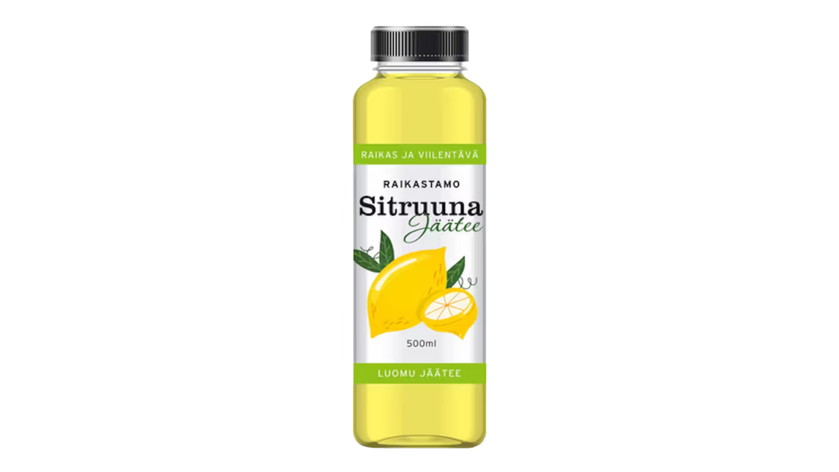 Raikastamo Jäätee Sitruuna 0,5l luomu