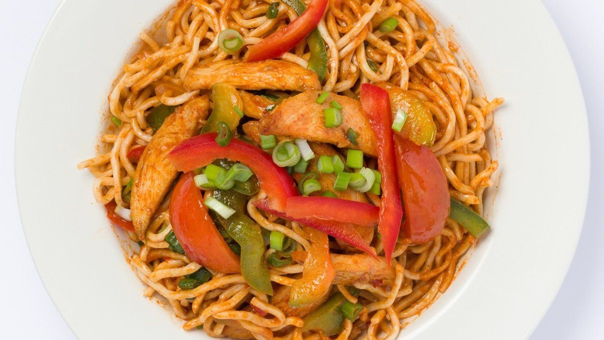 5. Sweet Chili Chicken Noodle