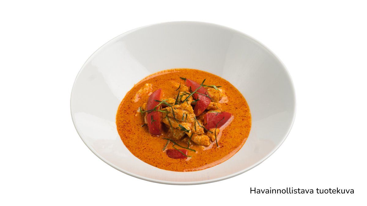 30. Jättikatkarapuja punaisessa curryssa