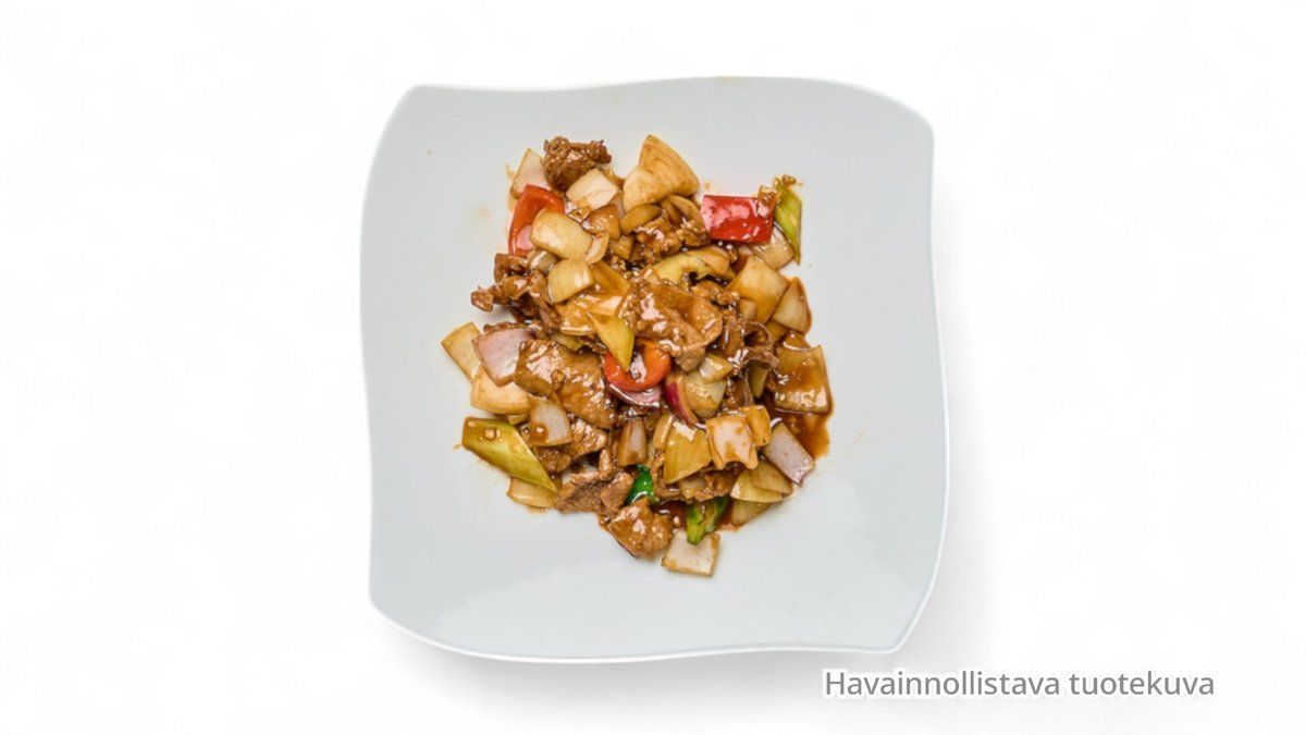 43. Paistettua nautaa ja cashew