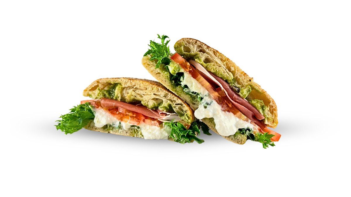 Parma Ham Burrata Schiacciata at La Torrefazione Fratello