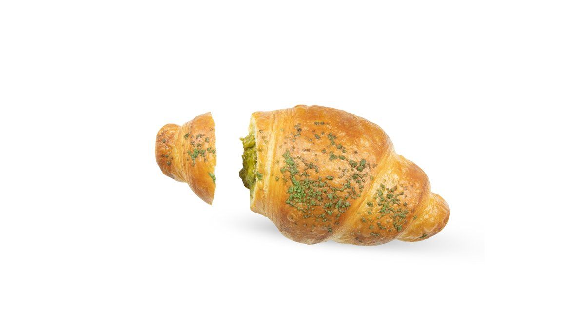 Pistaasicroissant (Sis. Pähkinää)