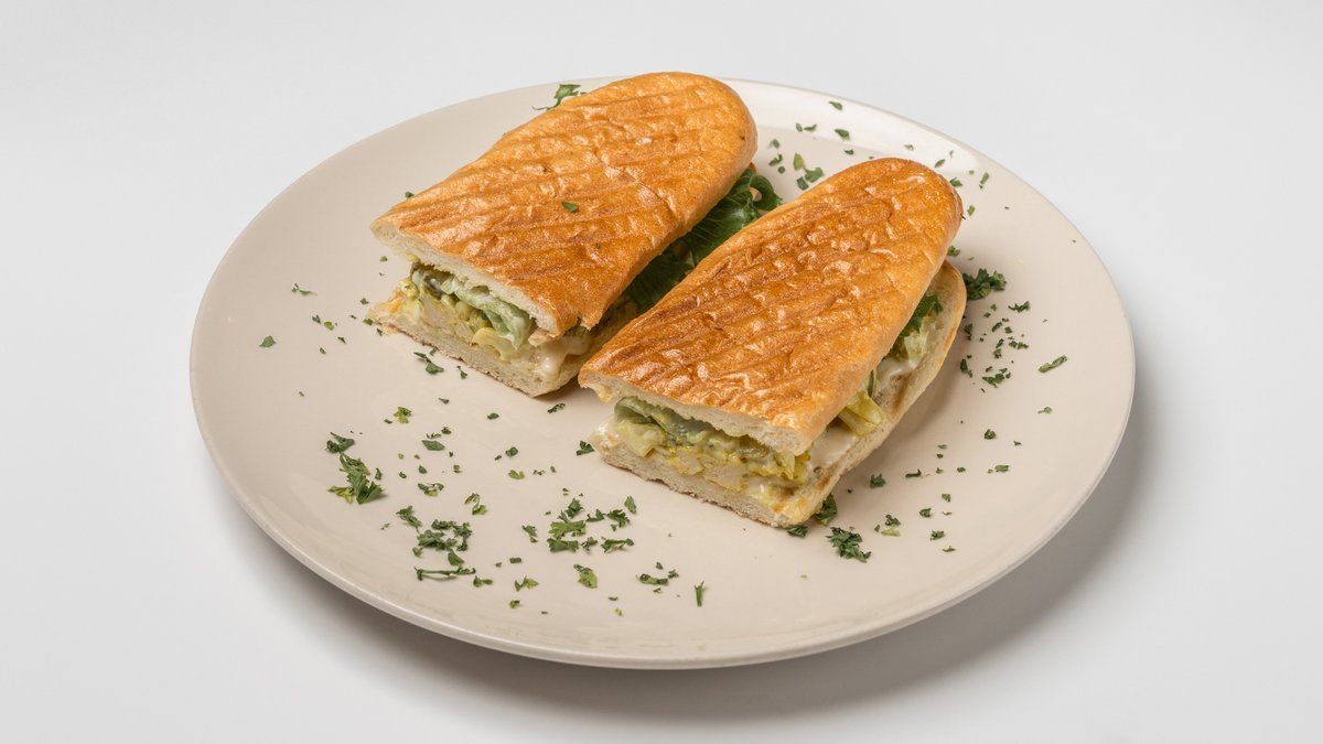 Chicken curry mix sandwich
