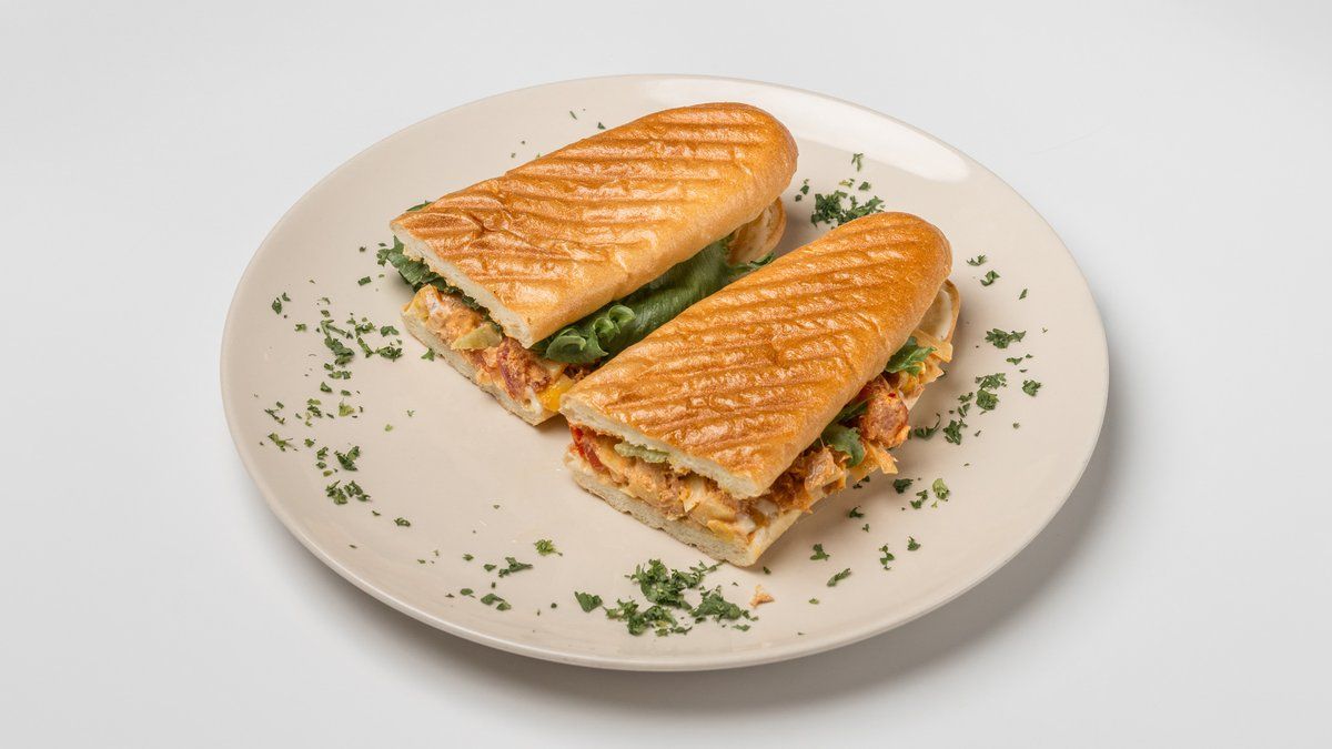 Spicy mexican tuna & corn mix sandwich